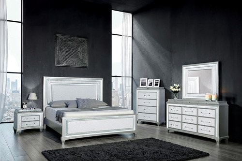 Galea 5 Pc. Queen Bedroom Set W/ 2NS / FM74006SV-Q-5PC-2NS