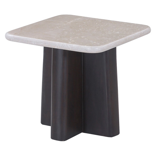 Jacory End Table w/Bottocino Marble Top / LV04766