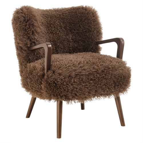 Zerra Faux Shearling Accent Armchair by Modway / EEI-7487