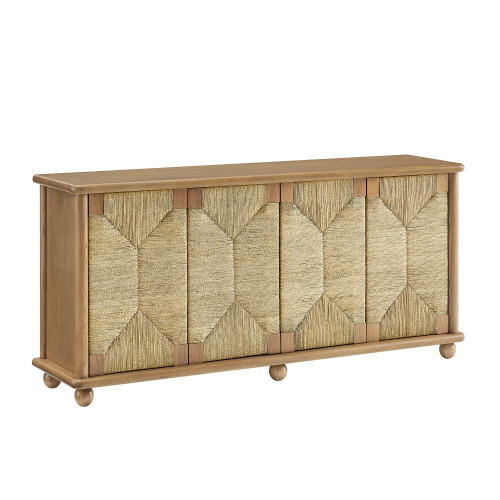 Marola 71 Inch Oak Wood Seagrass Sideboard by Modway / EEI-7451