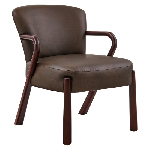 Arden Faux Leather Upholstered Accent Armchair by Modway / EEI-7529