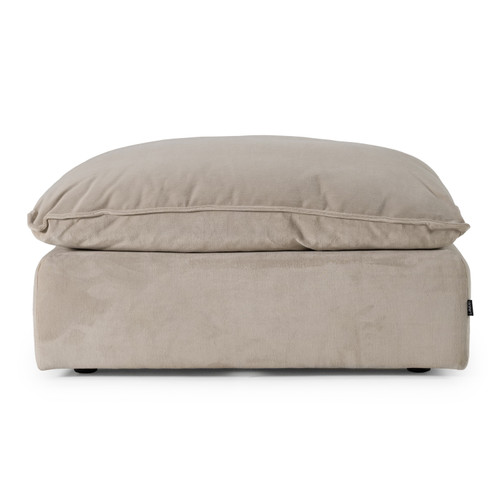 Garman - Modern Light Grey Ottoman / VGKKKF.2651-GRY-OTTO