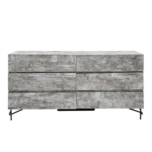 Aria - Italian Modern Multi Grey with texture Dresser / VGAC-ARIA-DRESSER