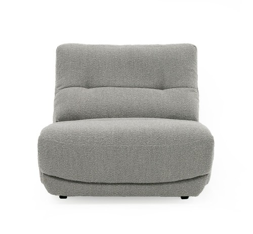 Basil - Modern Grey Fabric Large Electric Recliner Chair / VGSX-22056-RCLNR-LRG-SLATE