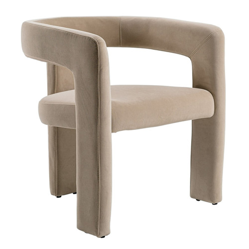 Cherish - Modern Beige Fabric Dining Chair / VGEUMC-9771CH-BGE