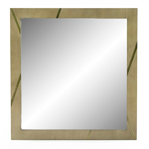 Nixa - Modern Birch + Brushed Bronze Mirror / VGVC-J1909-M-L-BIR