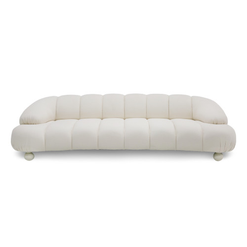 Duran - Contemporary White Fabric 4-Seater Sofa / VGOD-ZW-23002A-SOFA-WHT