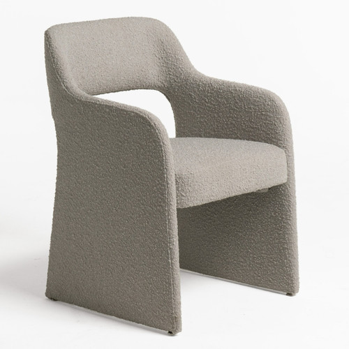Bishop - Modern Grey Fabric Dining Chair / VGOD-DY-22076-GRY