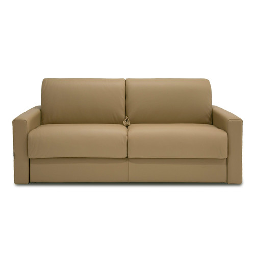 Revers - Italian Modern Desert Leather 55" Sofabed / VGDTREVERS-140-DESERTO