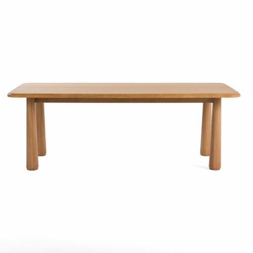 Rhea - Modern 87" Natural Acacia Rectangular Dining Table / VGWDMAR-DT2.2-NAT