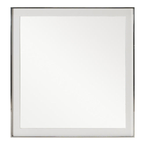 Cartier - Modern White & Stainless Steel Mirror / VGVC-J-A002-M-WHT