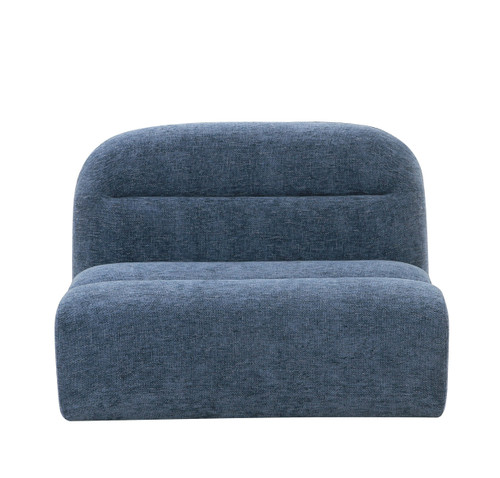 Forman - Modern Blue Fabric Modular Armless Sectional Seat / VGOD-ZW-23029-ARM