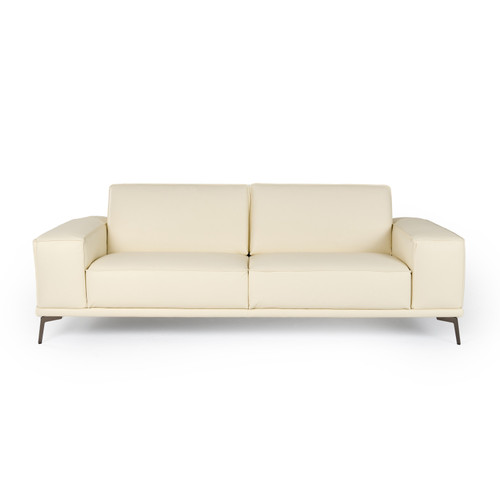 Soho - Italian Ivory Leather Sofa / VGDTSOHO-SF-IVORY-S