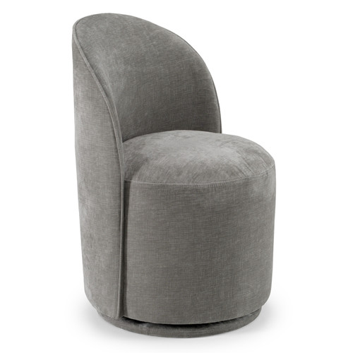 Correa - Modern Dove Grey Fabric Swivel Dining Chair / VGKK-KF.Y1179-DOVE