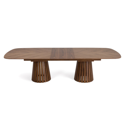 Truman - Mid-Century Modern Walnut Extendable Dining Table / VGMA-MI-5346