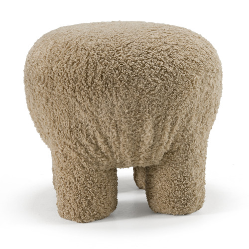 Trevor - Modern Tan Fabric Ottoman / VGOD-ZW-24082-BRN
