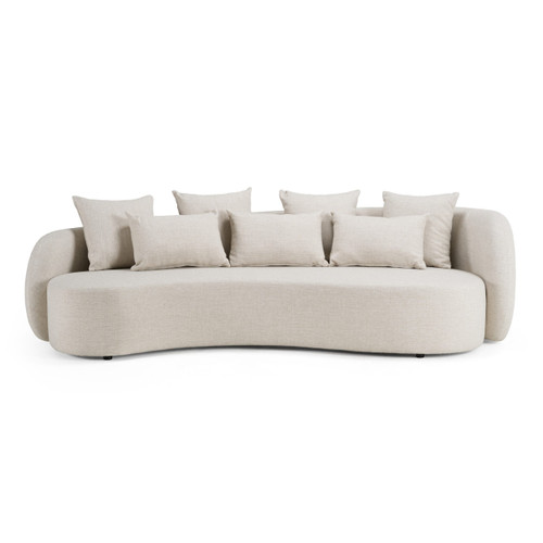 Tabarca - Outdoor Beige Fabric 4 Seat Sofa / VGVK-F017-3L-BGE