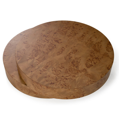 Ely - Modern Faux Burl Coffee Table / VGOD-LZ-218C