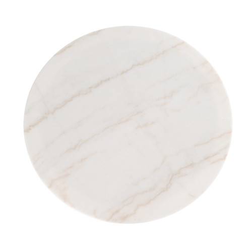 Tilly - Glam White Marble + Gold Round Dining Table / VGGM-M-DT1854R