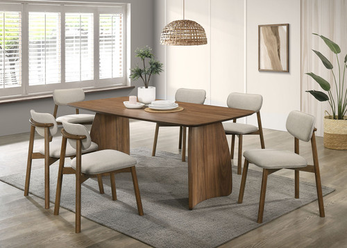Alnwick 7 Pc. Dining Table Set / FM3217WN-T-7PC