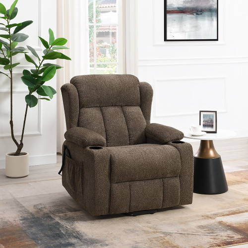 Lusio Power Motion Recliner w/Lift & Cup Holder / LV02833