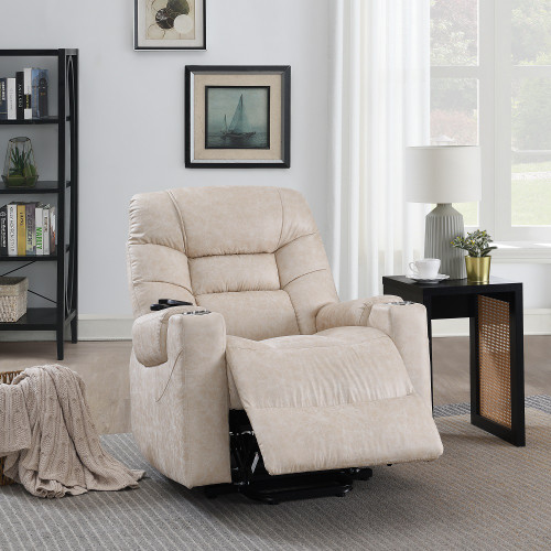 Nairi Power Recliner w/Lift, Heating & Massage / LV02995A