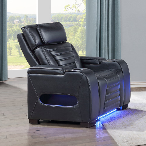 Ephron Power Motion Recliner W/Power Headrest & LED  / LV06082