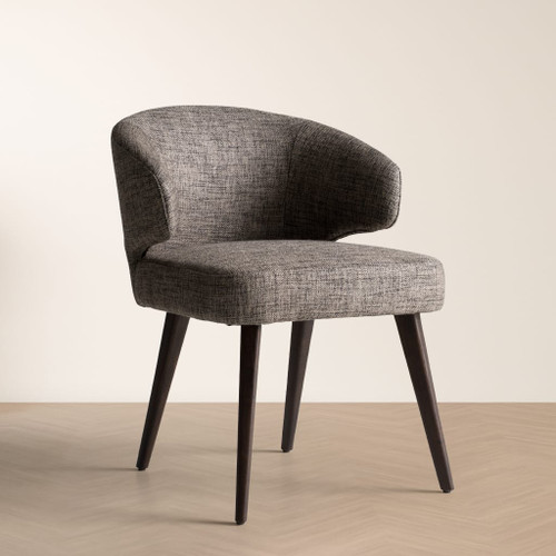 Carlton Modern Grey Fabric Dining Chair / VGWCC115-GRY