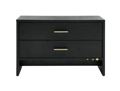 Wales Modern Grey Ash 2-Drawer Nightstand / VGVCN8910-2