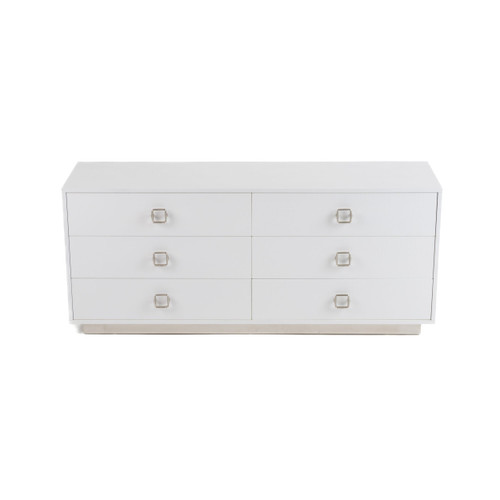 Victoria - Modern White Crocodile Dresser / VGUNAW421-159-CROC