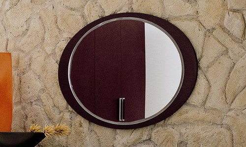 Miss Italia Italian Modern Wenge Mirror / CL-VGCLMISSITALIA-MIR