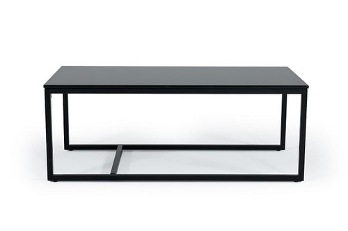 Baca - Black Marble + Metal Coffee Table / VGGMM-CT-1580-BLK-CT