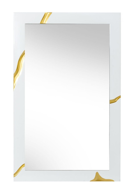 Aspen Modern White Mirror / VGVCJ1801-WHT-MIR