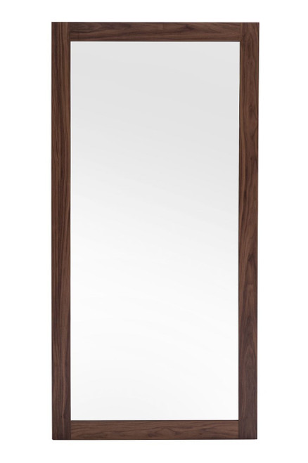 Amberlie - Modern Walnut Floor Mirror / VGMABR-96-WAL-MIR