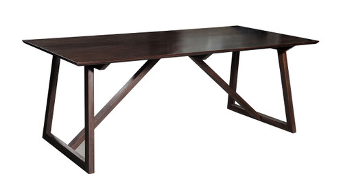 Chrissy - Modern Solid Walnut Beechwood Dining Table / VGTSBLOOM-WAL-DT