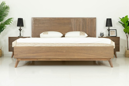 Claire - Eastern King Contemporary Walnut Bed / VGWDWIN-USQB-BED-EK