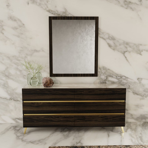 Velondra - Modern Eucalypto + Marble Dresser / VGACVELONDRA-DRS