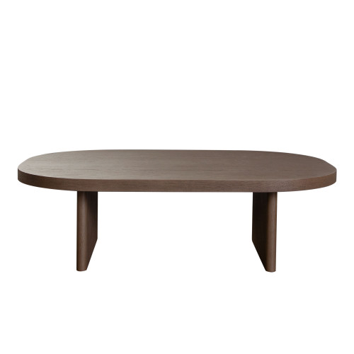 Aspen Oval Cocktail Table in Dark Oak finish / ASPENCTOA