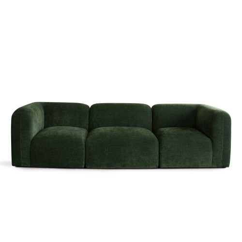 Echo 3PC Modular Sofa in Spruce Green Fabric / ECHO2SC1ACSP