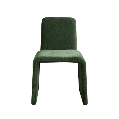 Sona Dining Chair in Spruce Green Fabric / SONADCSP