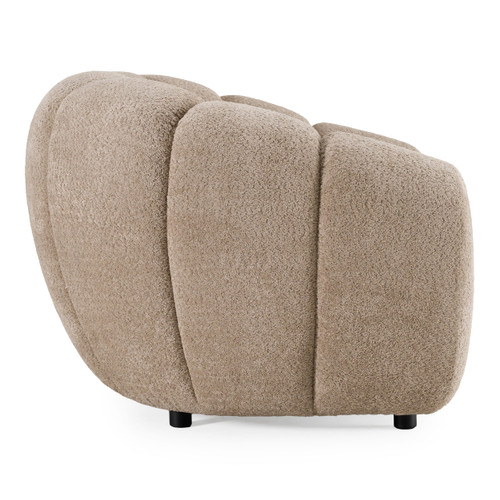 Suki - Modern Taupe Fabric Lounge Chair / VGEV-23112-CHR-TAN