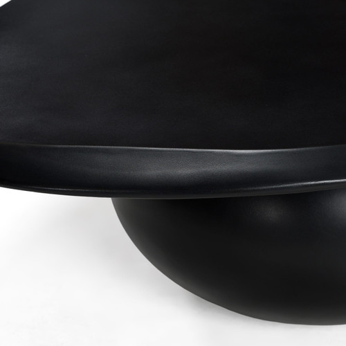 Kalvin - Modern Black Concrete Nesting Coffee Table Set / VGGR-675536-675541-BLK