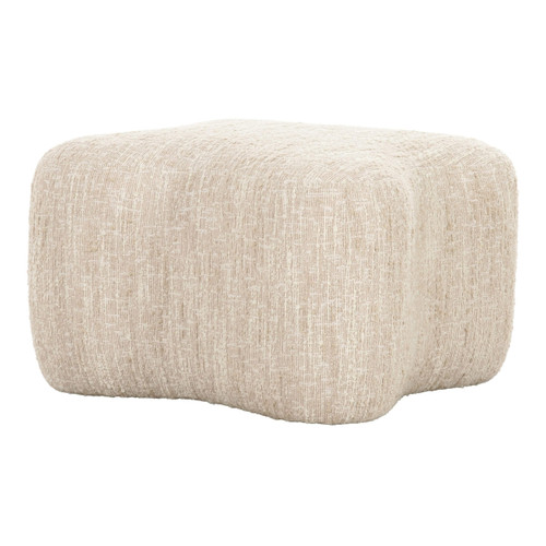 Spiro - Modern Beige Fabric Ottoman / VGOD-23DY306