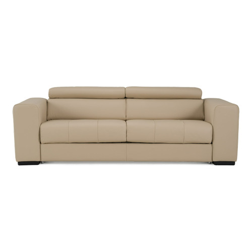 Icon - Modern Italian Cappuccino Leather Sofa Bed / VGDTICON-CAP