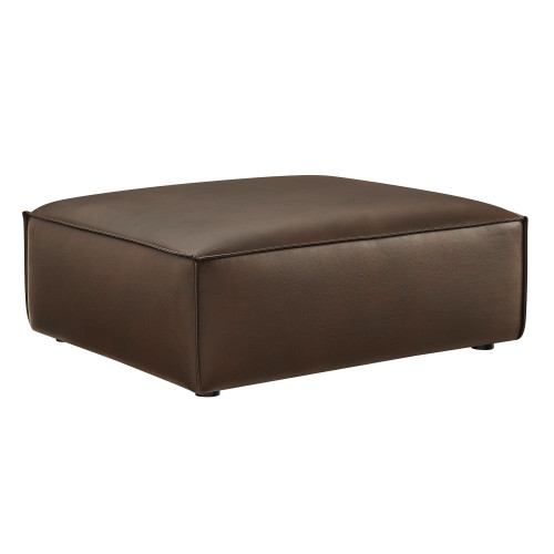 Restore Vegan Leather Modular Ottoman by Modway / EEI-7402