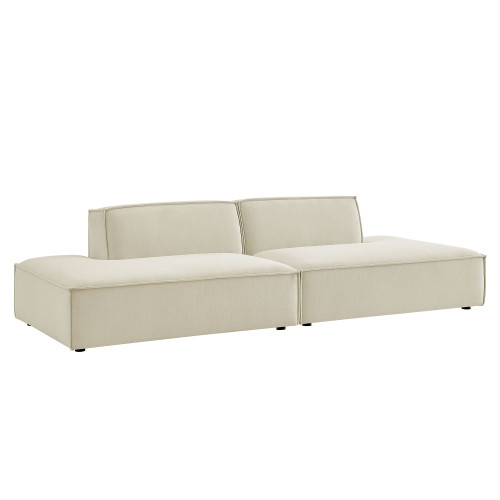 Restore 2-Piece Performance Fabric Upholstered Modular Loveseat by Modway / EEI-7423