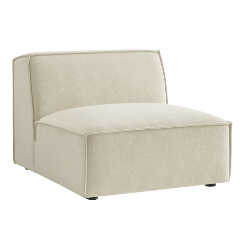 Restore Performance Fabric Upholstered Armless Modular Chair by Modway / EEI-7395