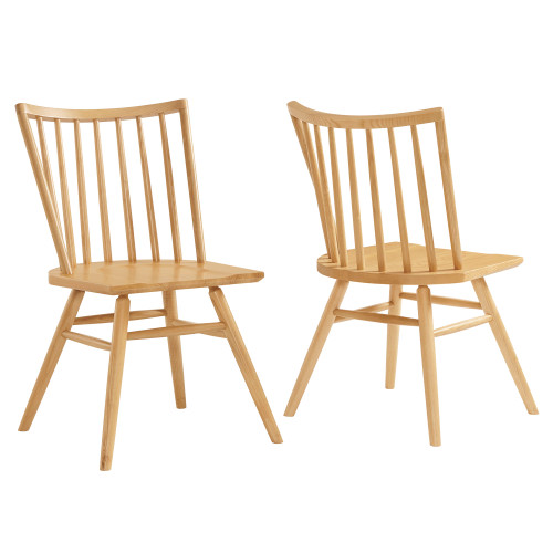 Alvar Spindle Back Dining Side Chairs Set of 2 by Modway / EEI-7482