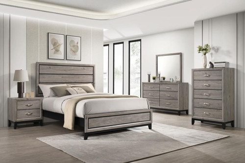 Watson Five-piece Queen Bedroom Set Light Taupe / CS-215911Q-S5
