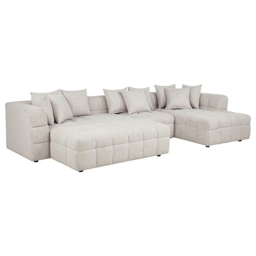 Amara 4-Piece Upholstered Sectional Sofa / CS-551911-SET